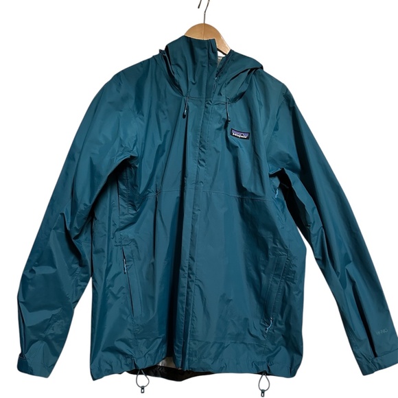 Patagonia Men's Torrentshell 3L Rain Jacket sz L 85240 Wavy Blue - Picture 4 of 9